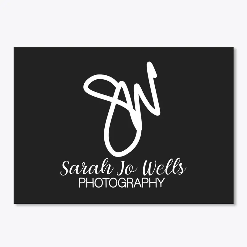 Sarah Jo Wells White Logo